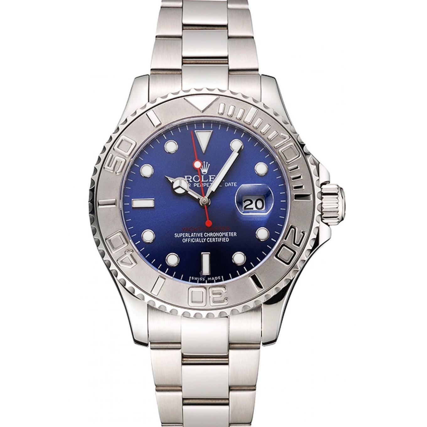 MiroTime 0812 Rolex Yacht-Master Blue Dial Stainless Steel Case And Bracelet